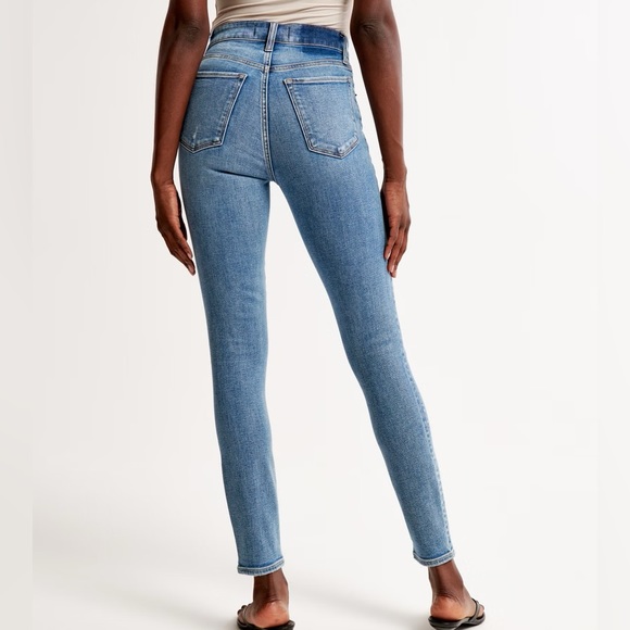 High Rise Super Skinny Ankle Jean - Picture 3 of 6